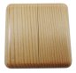 Preview: Einzelrosetten aus Holz, 2-teilig BASIC 60 Bambus hell schutzlackiert